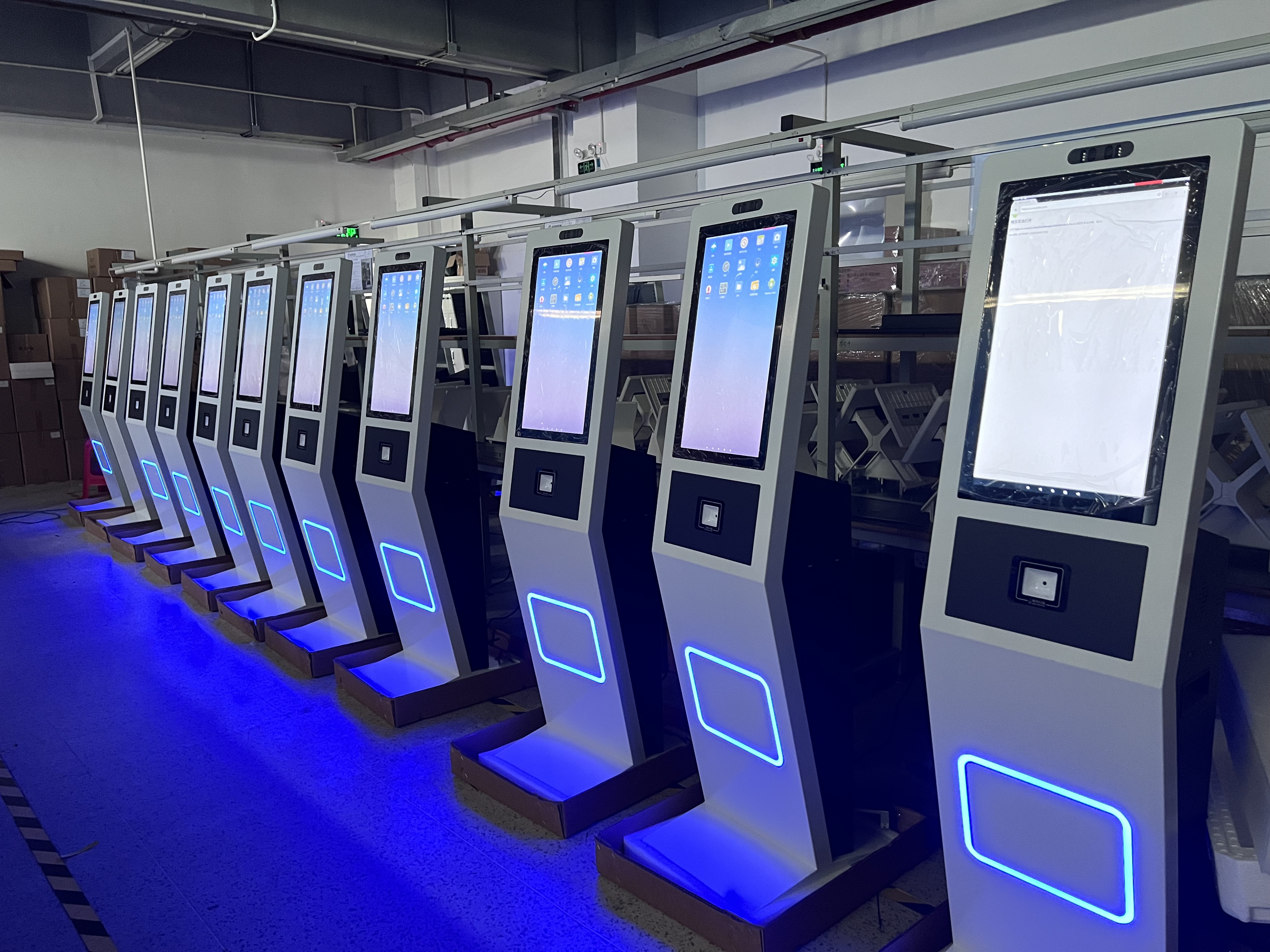 Full range of floor-standing and countertop self-order kiosks