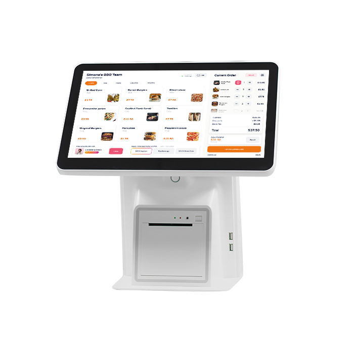 All-in-one touch platform used for MHY self-checkout terminals