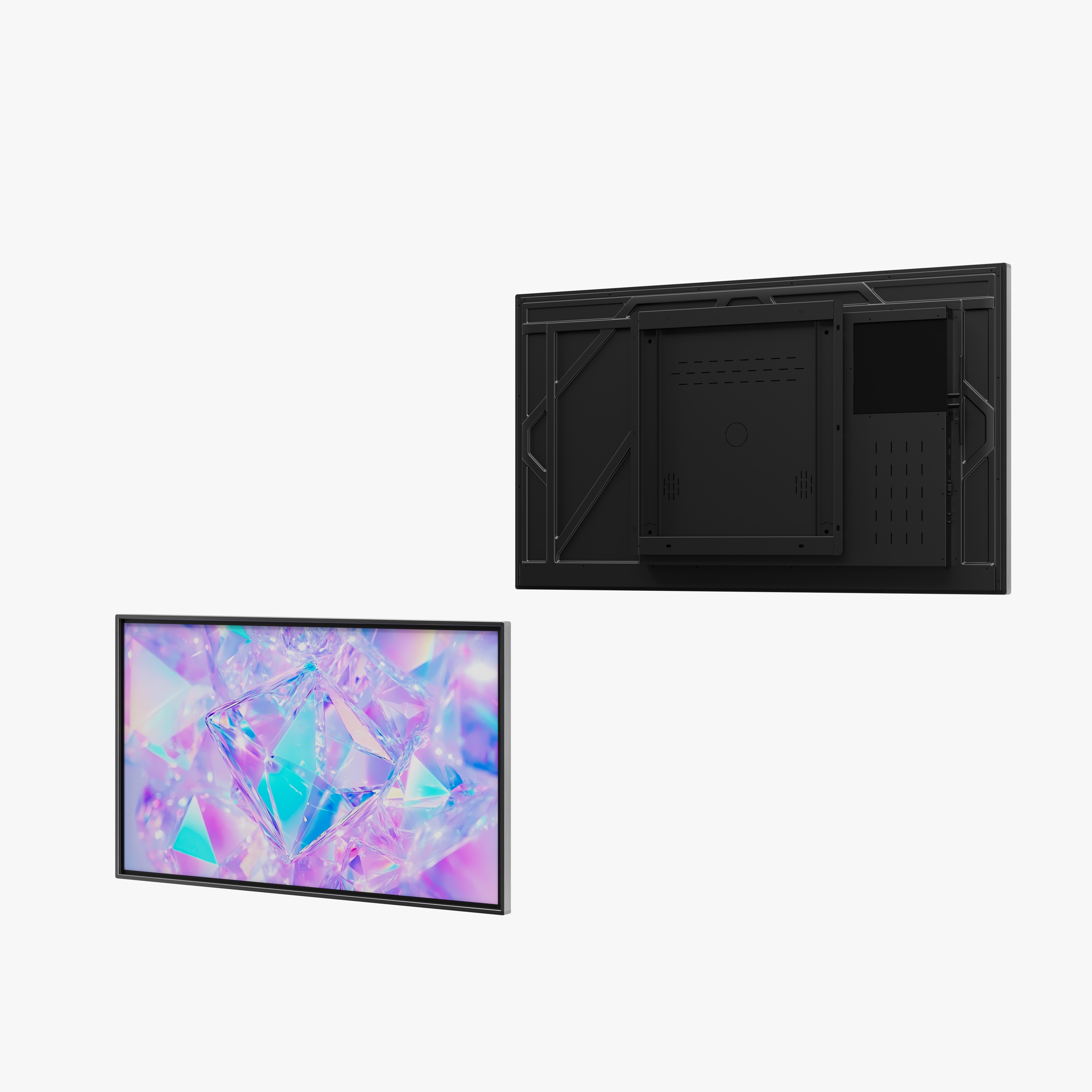 49-inch floor-standing digital signage advertising totem